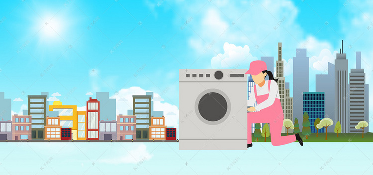 家政家電清洗服務與物業管理 背景圖片免費下載及行業關聯解析